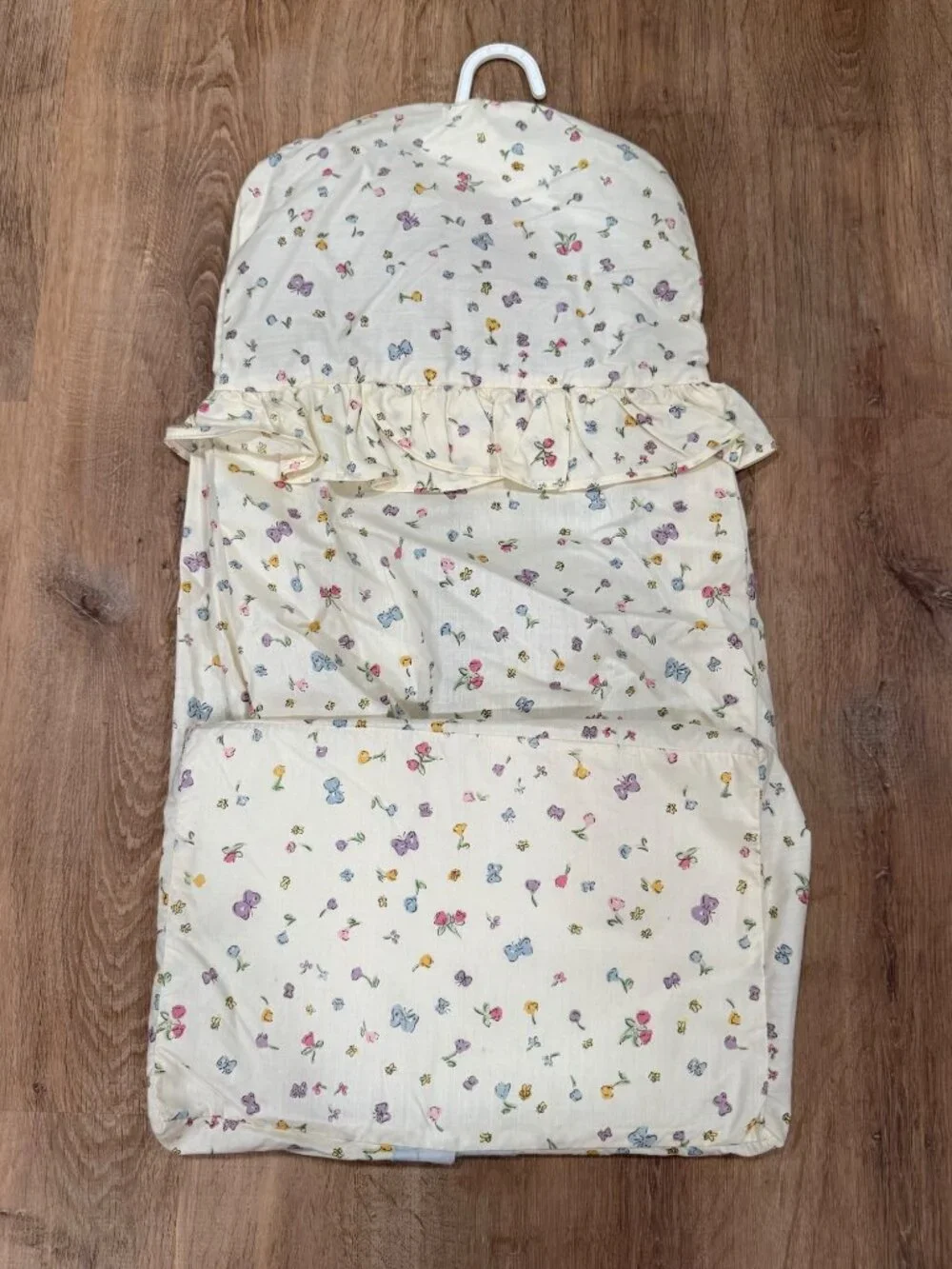Vintage 90s Classic Pooh Disney Baby Crib Bedding Set USA Quilt Sheets Valances